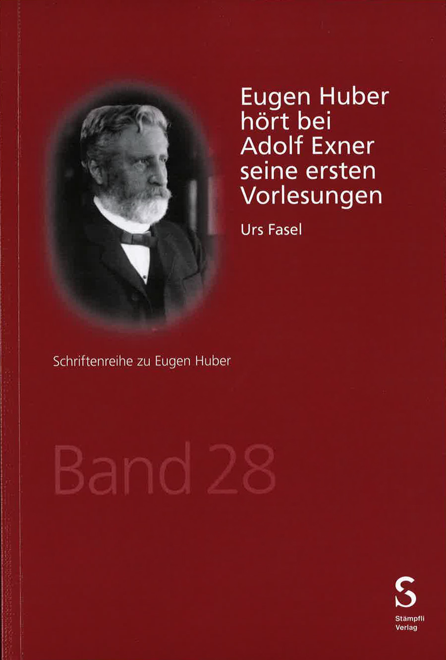 Eugen Huber Publikationen Urs Fasel